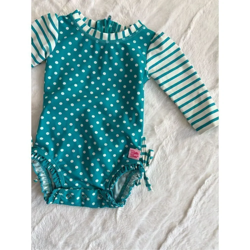 Ruffle Butts Baby Bathing Suit Size 3-6 Months
